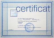 certificat AcHyal